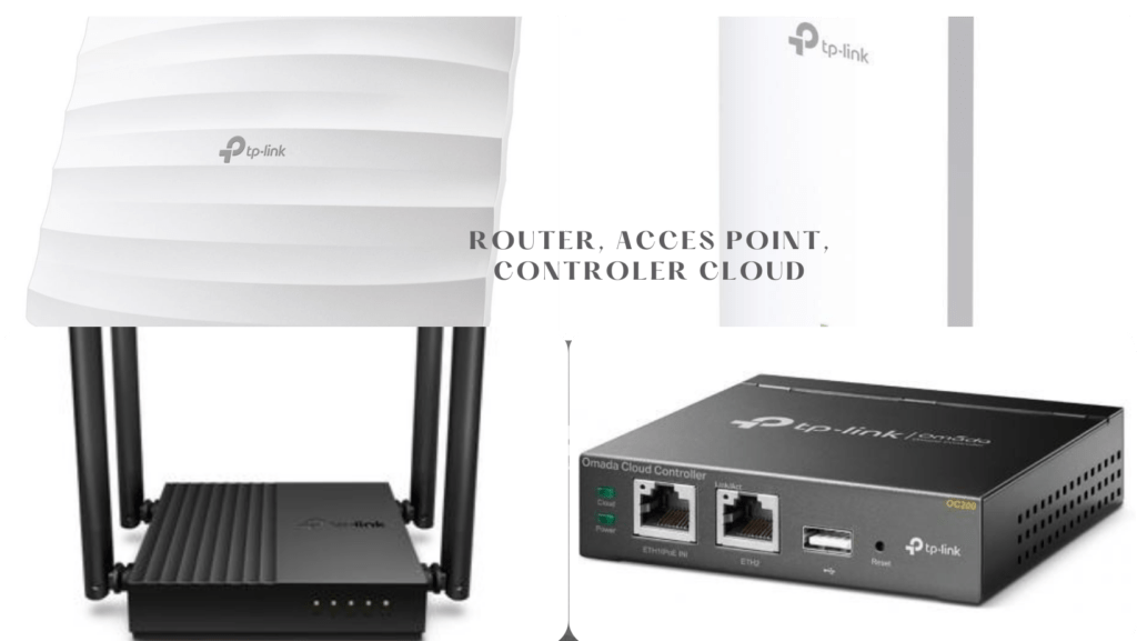 Accesorii conexiune wireless și/sau rețea: Router, Wireless, TP Link, Controler Cloud, Acces Point