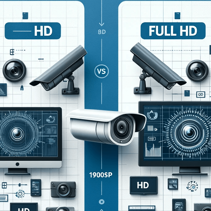 Comparativ: Camere Supraveghere HD vs. Full HD